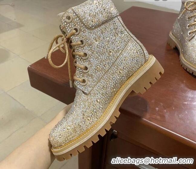 Best Grade Jimmy Choo JC X TIMBERLAND/F Boots with Crystal 092472