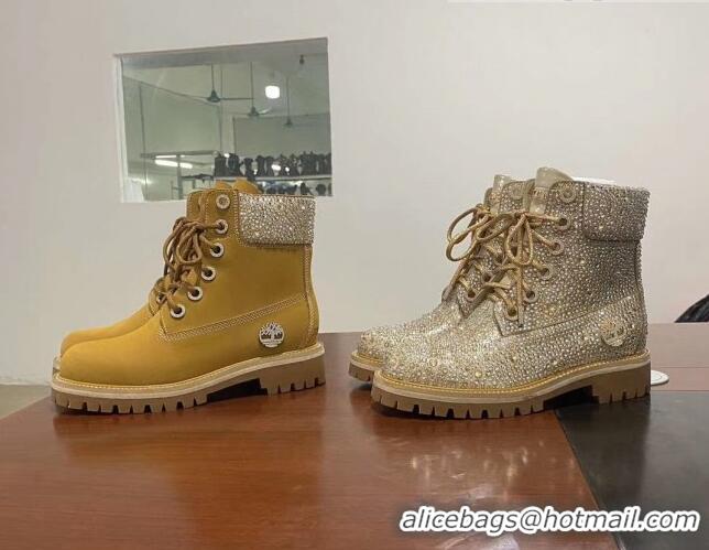 Best Grade Jimmy Choo JC X TIMBERLAND/F Boots with Crystal 092472