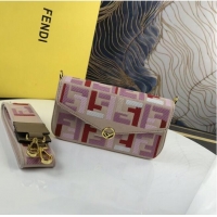 Buy Inexpensive FENDI fabric Bag F1230 Pink