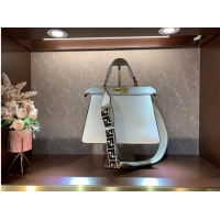 Good Product FENDI PEEKABOO ISEEU MEDIUM leather bag F1392 White