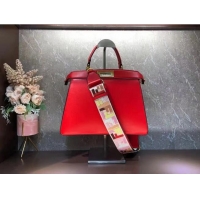 Top Grade FENDI PEEKABOO ISEEU MEDIUM leather bag 8BN321A6 Red