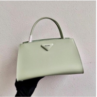 Market Sells Prada Nappa Leather Prada Symbole bag 1BB327 Green