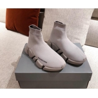 Purchase Balenciaga Speed Knit Sock Boot Sneaker 051009 Grey 2021