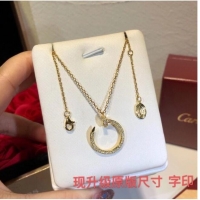 Well Crafted Cartier Necklace CE6519 Gold