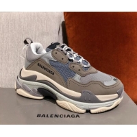 Super Quality Balenciaga Triple S Sneakers 051023 Grey 2021