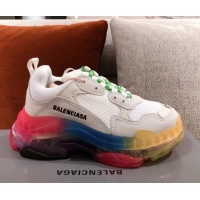 Top Quality Balenciaga Triple S Sneakers 051023 White 2021