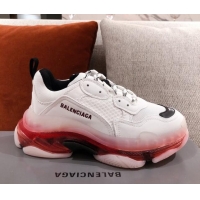 Perfect Balenciaga Triple S Sneakers 051023 White 2021