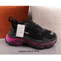  Low Price Balenciaga Triple S Sneakers 051023 Black/Pink 2021