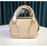 Buy Fashionable Chloe Original Calfskin Leather Bag 6C081 Apricot