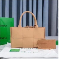 Buy Discount Bottega Veneta ARCO TOTE 609175 Nude