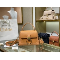 Stylish Chloe Original Calfskin Leather Bag C1143S Camel