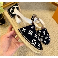 Good Looking Louis Vuitton Starboard Monogram Canvas Espadrilles with Ankle Laces 331115 White 2021