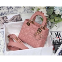 Grade Quality LADY DIOR MY ABCDIOR BAG Cannage Lambskin M0538O pink