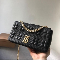 Buy Cheapest BurBerry Leather Shoulder Bag 7462 Black