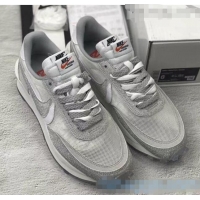 Famous Brand Nike x Sacai x Dior Mesh Sneakers CD2271 Grey 2020(For Women and Men)