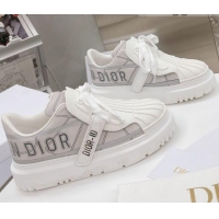 Top Quality Dior DIOR-ID Sneakers in Gray Reflective Technical Fabric 061138