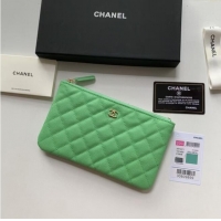 Well Crafted CHANEL 19 Caviar Original Leather Carry on bag AP1060 Green