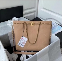 Inexpensive Chanel Original Leather Shopping Bag AS2374 Pink