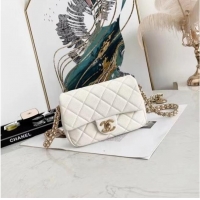 Good Product Chanel Flap Shoulder Bag Original leather AS2482 White