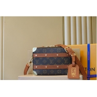 Best Luxury Louis Vuitton Monogram Canvas Handle Trunk Original Leather Bag M45785 Brown