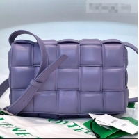 Well Crafted Bottega Veneta Padded Cassette Medium Crossbody Messenger Bag Lavender BV2127 Purple 2021