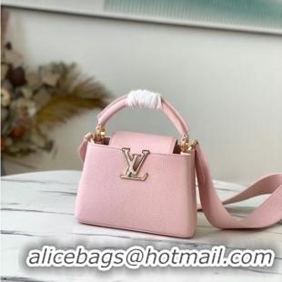 Top Quality Louis Vuitton CAPUCINES MINI M56982 light pink