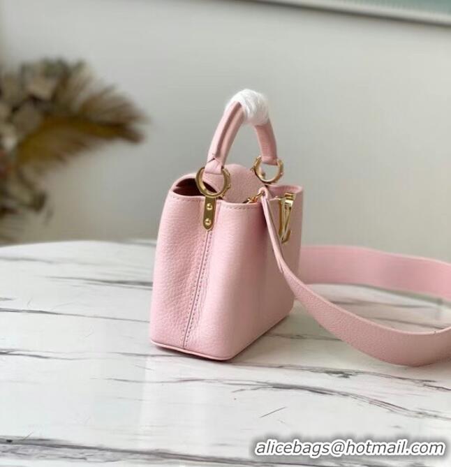 Top Quality Louis Vuitton CAPUCINES MINI M56982 light pink