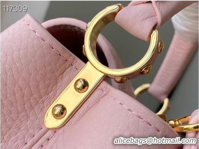 Top Quality Louis Vuitton CAPUCINES MINI M56982 light pink