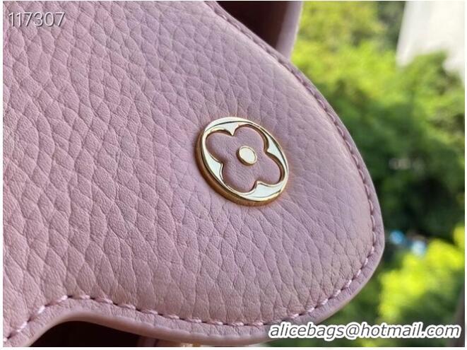 Luxury Classic Louis Vuitton CAPUCINES PM M56983 light pink