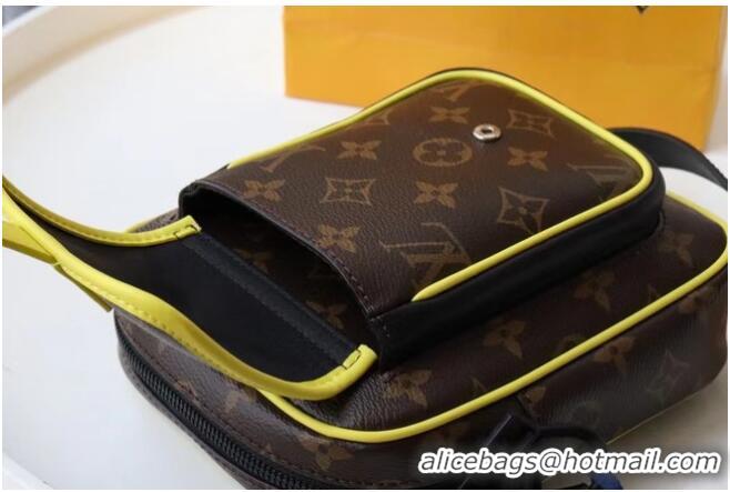 Buy Classic Louis Vuitton CHRISTOPHER WEARABLE WALLET M80793 Florescent Yellow