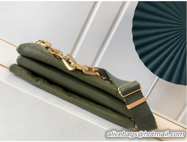 New Fashion Louis Vuitton COUSSIN MM M57782 Khaki Green