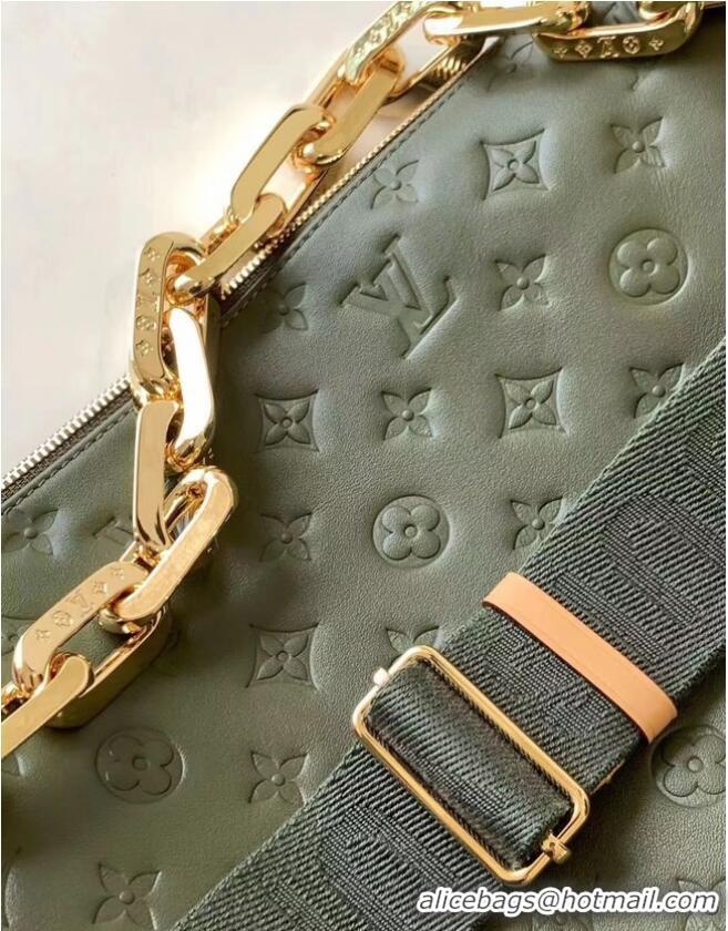 New Fashion Louis Vuitton COUSSIN MM M57782 Khaki Green