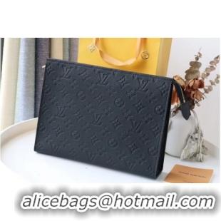 Trendy Design Louis Vuitton Monogram Empreinte POCHETTE VOYAGE MM M41058 black