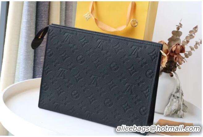 Trendy Design Louis Vuitton Monogram Empreinte POCHETTE VOYAGE MM M41058 black