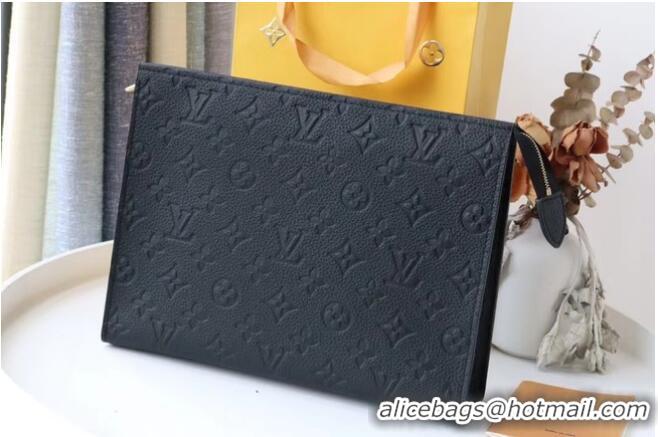 Trendy Design Louis Vuitton Monogram Empreinte POCHETTE VOYAGE MM M41058 black