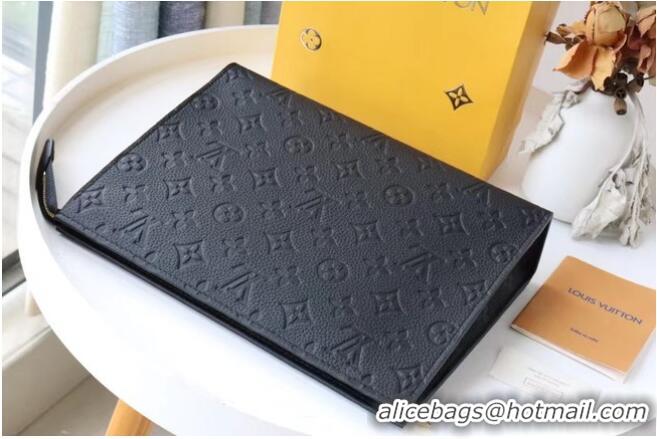 Trendy Design Louis Vuitton Monogram Empreinte POCHETTE VOYAGE MM M41058 black