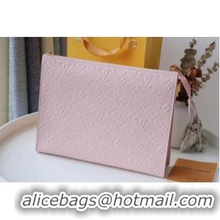 Wholesale Louis Vuitton Monogram Empreinte POCHETTE VOYAGE MM M41058 pink