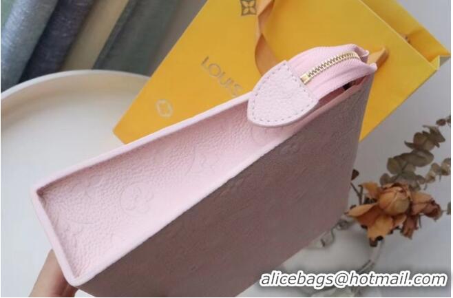 Wholesale Louis Vuitton Monogram Empreinte POCHETTE VOYAGE MM M41058 pink