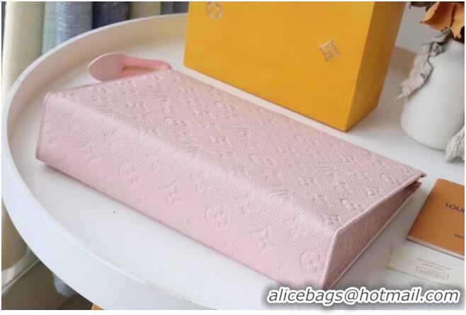 Wholesale Louis Vuitton Monogram Empreinte POCHETTE VOYAGE MM M41058 pink