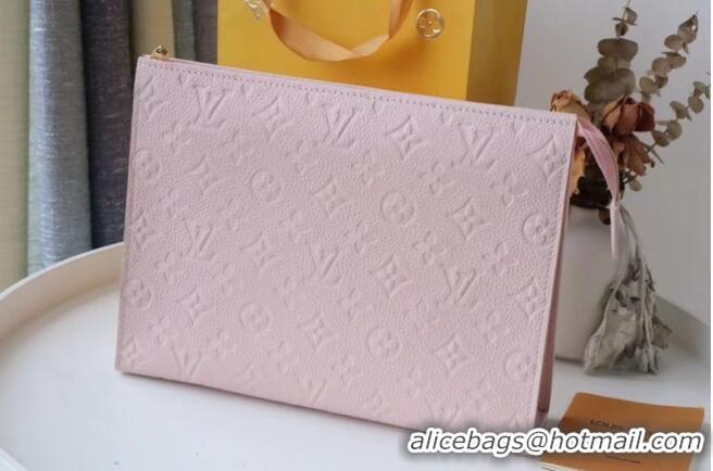 Wholesale Louis Vuitton Monogram Empreinte POCHETTE VOYAGE MM M41058 pink