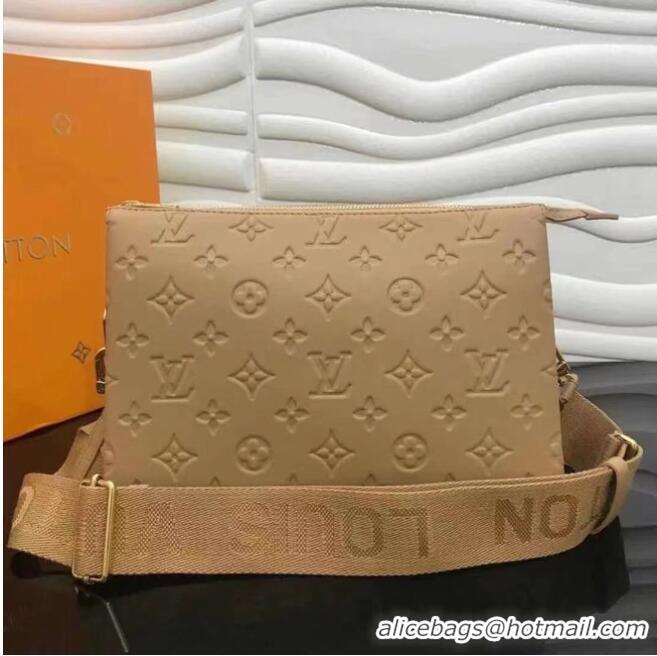 Cheapest Louis Vuitton Monogram Empreinte COUSSIN PM M57793 Camel