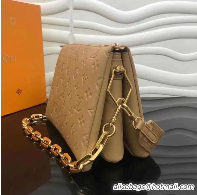 Cheapest Louis Vuitton Monogram Empreinte COUSSIN PM M57793 Camel