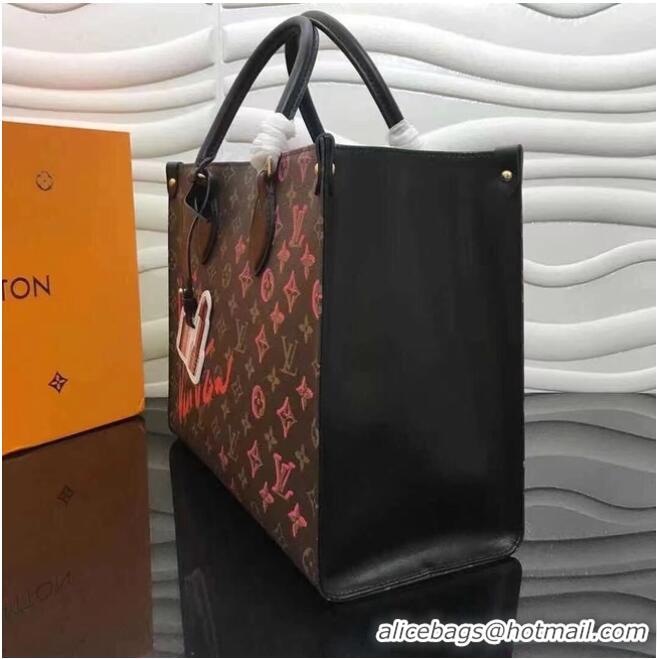 Buy Discount Louis Vuitton Onthego medium tote bag M45039 Black