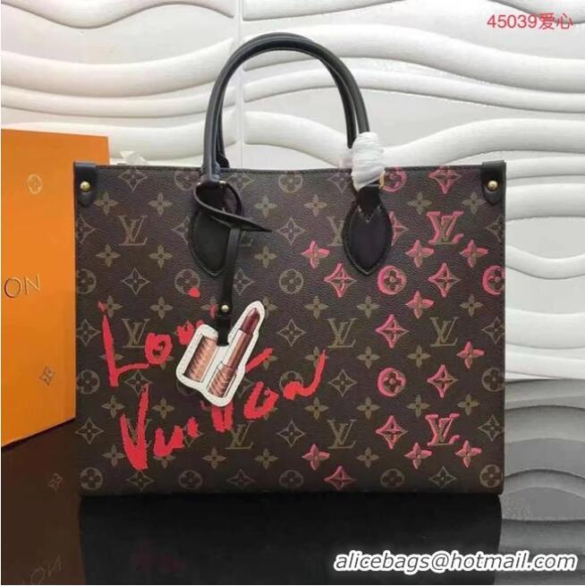 Buy Discount Louis Vuitton Onthego medium tote bag M45039 Black