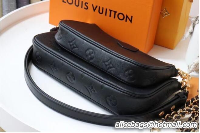 Top Quality Louis Vuitton MULTI POCHETTE ACCESSOIRES M45777 Black