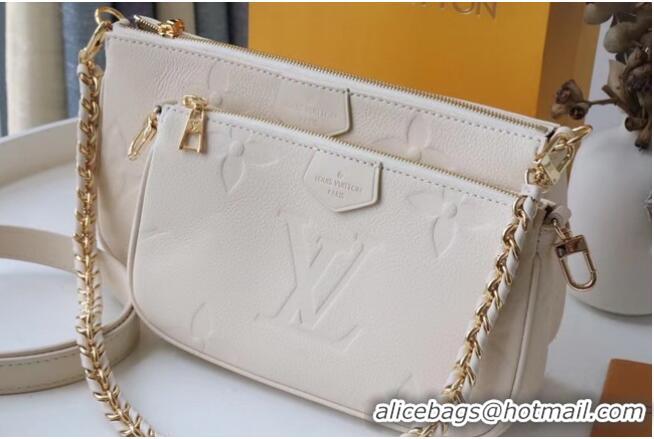 Low Cost Louis Vuitton MULTI POCHETTE ACCESSOIRES M45777 White