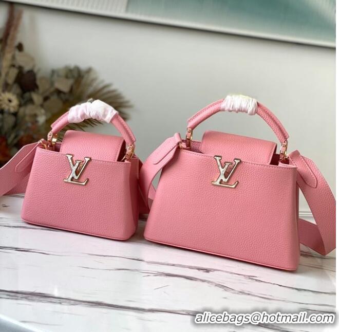 Promotional Louis Vuitton CAPUCINES MINI M56982 pink