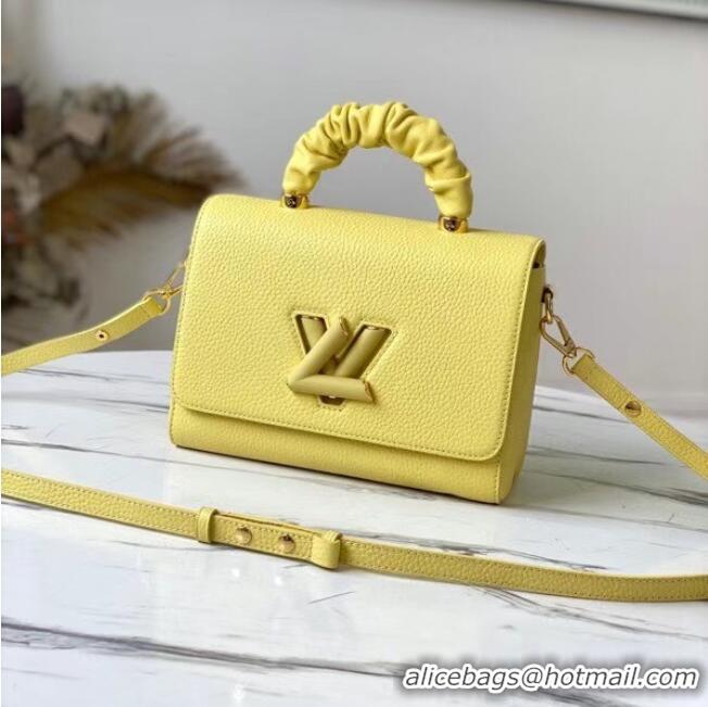 Top Grade Louis Vuitton TWIST MM M58688 Ginger Yellow