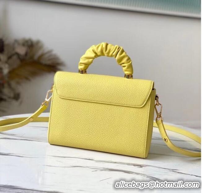 Top Grade Louis Vuitton TWIST MM M58688 Ginger Yellow