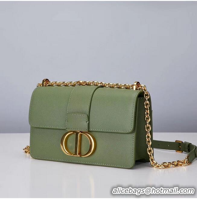 Buy Cheap DIOR 30 MONTAIGNE BAG Box Calfskin M9203UM Matcha green